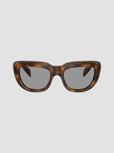Prada Women's 53MM Rectangular Sunglasses - Grey | Thumbnail 2 Prada Women's 53MM Rectangular Sunglasses - Grey | Thumbnail 2