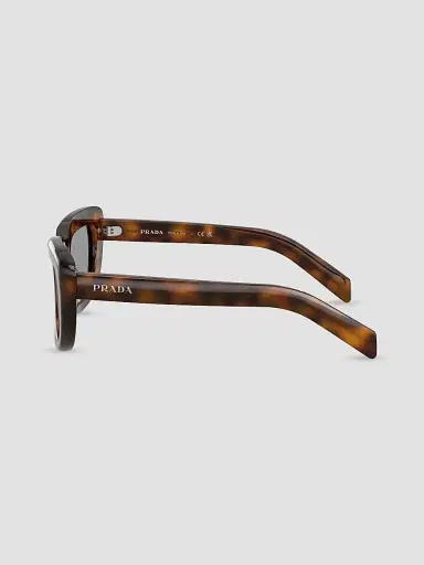 Prada Women's 53MM Rectangular Sunglasses - Grey | Thumbnail 3 Prada Women's 53MM Rectangular Sunglasses - Grey | Thumbnail 3