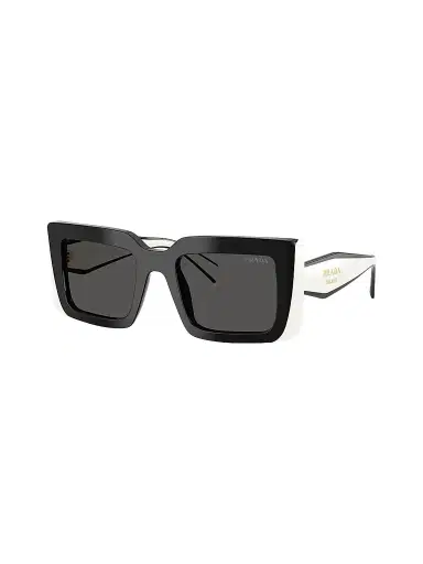 Prada Women's 52MM Rectangular Sunglasses - Black | Thumbnail 1 Prada Women's 52MM Rectangular Sunglasses - Black | Thumbnail 1