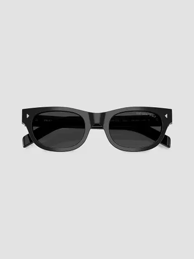 Prada Men's 52MM Cat Eye Sunglasses - Black | Thumbnail 5 Prada Men's 52MM Cat Eye Sunglasses - Black | Thumbnail 5
