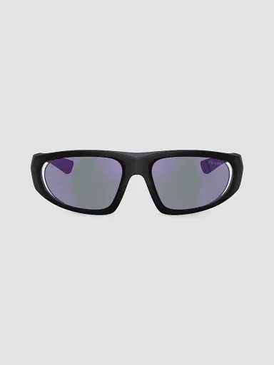 Prada Men's Linea Rossa 57MM Wraparound Sunglasses - Matte Black | Thumbnail 2 Prada Men's Linea Rossa 57MM Wraparound Sunglasses - Matte Black | Thumbnail 2