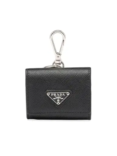Prada Women's Saffiano Leather Headphone Case | Thumbnail 1 Prada Women's Saffiano Leather Headphone Case | Thumbnail 1