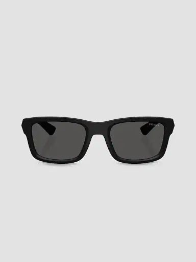 Prada Men's Linea Rossa 54MM Geometric Sunglasses - Matte Black | Thumbnail 2 Prada Men's Linea Rossa 54MM Geometric Sunglasses - Matte Black | Thumbnail 2
