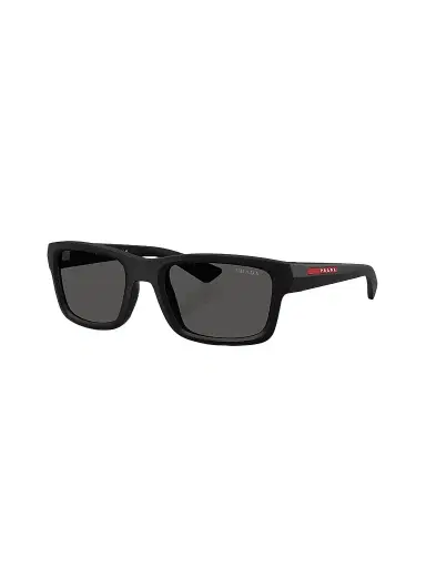 Prada Men's Linea Rossa 54MM Geometric Sunglasses - Matte Black | Thumbnail 1 Prada Men's Linea Rossa 54MM Geometric Sunglasses - Matte Black | Thumbnail 1