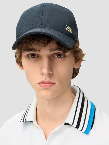Loewe Men's Flag Patch Cotton Baseball Cap | Thumbnail 2 Loewe Men's Flag Patch Cotton Baseball Cap | Thumbnail 2