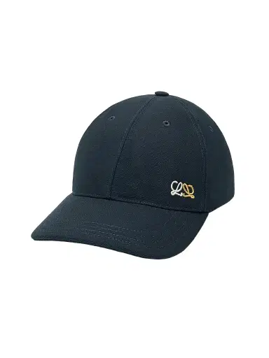 Loewe Men's Flag Patch Cotton Baseball Cap - Deep Navy - Size Large | Thumbnail 1 Loewe Men's Flag Patch Cotton Baseball Cap - Deep Navy - Size Large | Thumbnail 1
