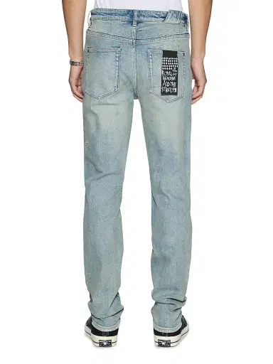 Ksubi Men's Chitch Astral Intruder Slim Jeans - Denim | Thumbnail 3 Ksubi Men's Chitch Astral Intruder Slim Jeans - Denim | Thumbnail 3