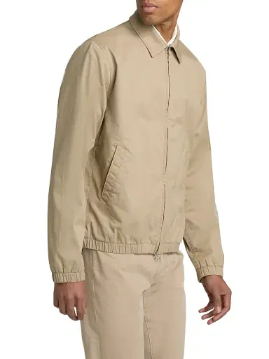 rag & bone Men's Harrington Stretch-Cotton Twill Jacket | Thumbnail 4 rag & bone Men's Harrington Stretch-Cotton Twill Jacket | Thumbnail 4