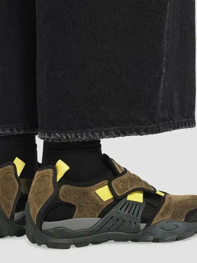 Balenciaga Men's Hike Sandals - Taupe Neon Yellow - Size 12 | Thumbnail 5 Balenciaga Men's Hike Sandals - Taupe Neon Yellow - Size 12 | Thumbnail 5