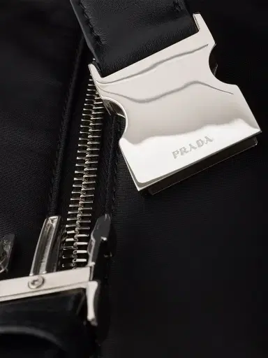 Prada Women's Chérie Re-Nylon Mini Top Handle Bag | Thumbnail 5 Prada Women's Chérie Re-Nylon Mini Top Handle Bag | Thumbnail 5