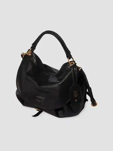 Miu Miu Women's Leather Hobo Bag | Thumbnail 2 Miu Miu Women's Leather Hobo Bag | Thumbnail 2