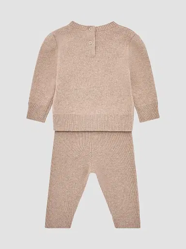 Moncler Baby Girl's & Little Girl's Set in Wool & Cashmere - Beige | Thumbnail 2 Moncler Baby Girl's & Little Girl's Set in Wool & Cashmere - Beige | Thumbnail 2