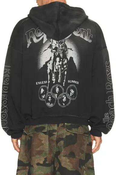 REPRESENT x Beach Boys Endless Summer Zip Through Hoodie | Thumbnail 2 REPRESENT x Beach Boys Endless Summer Zip Through Hoodie | Thumbnail 2