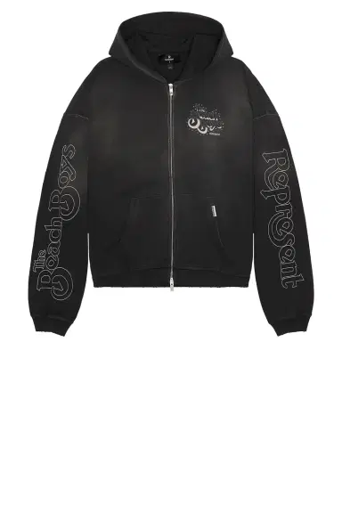 REPRESENT x Beach Boys Endless Summer Zip Through Hoodie | Thumbnail 5 REPRESENT x Beach Boys Endless Summer Zip Through Hoodie | Thumbnail 5