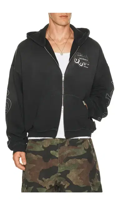 REPRESENT x Beach Boys Endless Summer Zip Through Hoodie | Thumbnail 7 REPRESENT x Beach Boys Endless Summer Zip Through Hoodie | Thumbnail 7