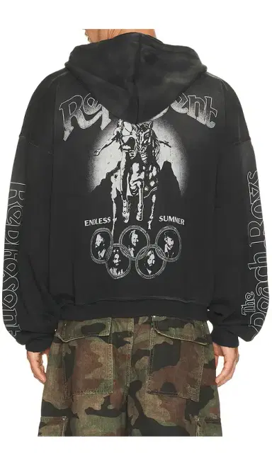 REPRESENT x Beach Boys Endless Summer Zip Through Hoodie | Thumbnail 8 REPRESENT x Beach Boys Endless Summer Zip Through Hoodie | Thumbnail 8