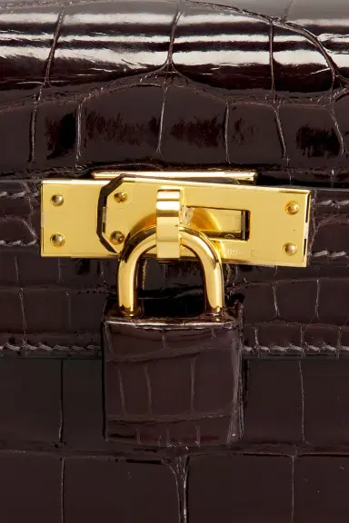 FWRD Renew Hermes Shiny Alligator Kelly 25 Sellier Handbag | Thumbnail 6 FWRD Renew Hermes Shiny Alligator Kelly 25 Sellier Handbag | Thumbnail 6