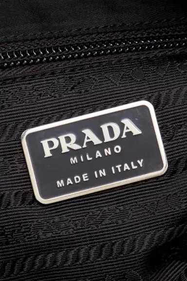 FWRD Renew Prada Tessuto Flat Messenger Bag | Thumbnail 5 FWRD Renew Prada Tessuto Flat Messenger Bag | Thumbnail 5