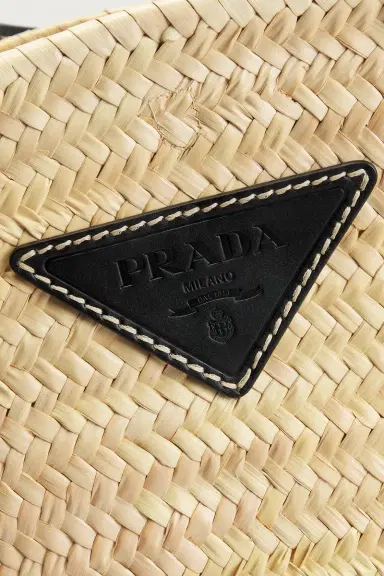 Prada Raffia Tote Bag | Thumbnail 6 Prada Raffia Tote Bag | Thumbnail 6