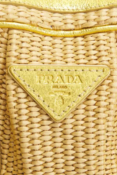 FWRD Renew Prada Paglia & Cinghiale Handbag | Thumbnail 6 FWRD Renew Prada Paglia & Cinghiale Handbag | Thumbnail 6