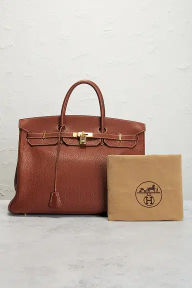 HERMÈS Togo Birkin 40 Retourne Handbag | Thumbnail 10 HERMÈS Togo Birkin 40 Retourne Handbag | Thumbnail 10