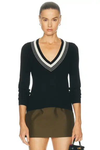 Nili Lotan Aziel Sweater | Thumbnail 1 Nili Lotan Aziel Sweater | Thumbnail 1
