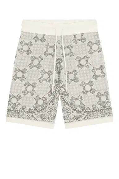 AMIRI MA Quad Check Mesh Knit Short | Thumbnail 4 AMIRI MA Quad Check Mesh Knit Short | Thumbnail 4
