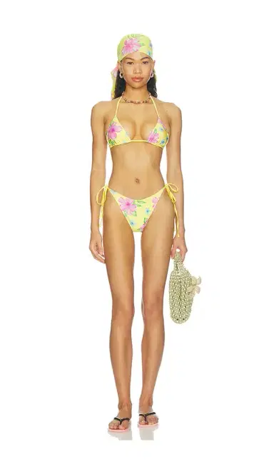 Frankies Bikinis Soleil Satin Beaded Bikini Bottom | Thumbnail 4 Frankies Bikinis Soleil Satin Beaded Bikini Bottom | Thumbnail 4