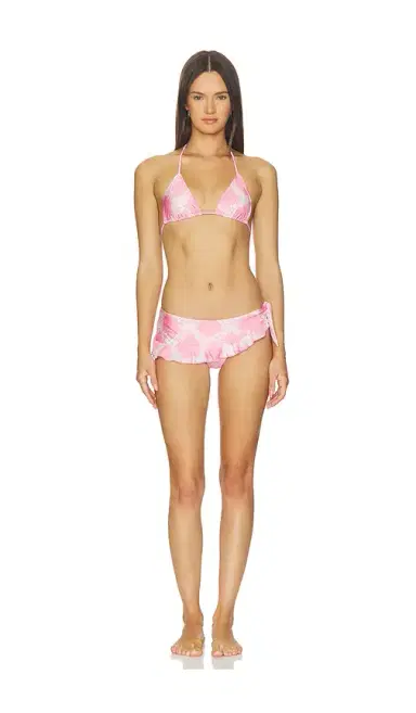 Frankies Bikinis Farah Satin Bikini Bottom | Thumbnail 4 Frankies Bikinis Farah Satin Bikini Bottom | Thumbnail 4