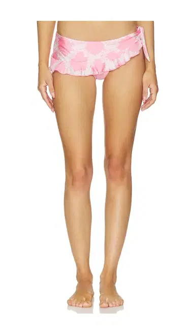 Frankies Bikinis Farah Satin Bikini Bottom | Thumbnail 1 Frankies Bikinis Farah Satin Bikini Bottom | Thumbnail 1