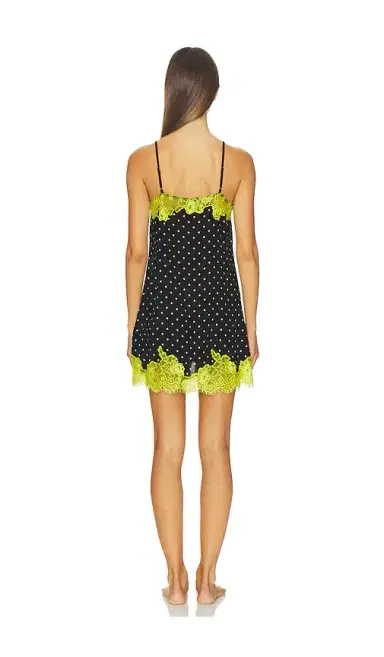 Fleur du Mal Juliet Lace Button Slip | Thumbnail 3 Fleur du Mal Juliet Lace Button Slip | Thumbnail 3