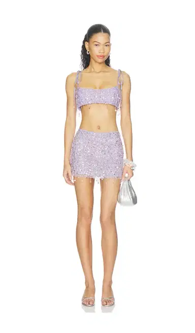 Asta Resort Yasmin Hand Beaded Tie Bralette | Thumbnail 4 Asta Resort Yasmin Hand Beaded Tie Bralette | Thumbnail 4