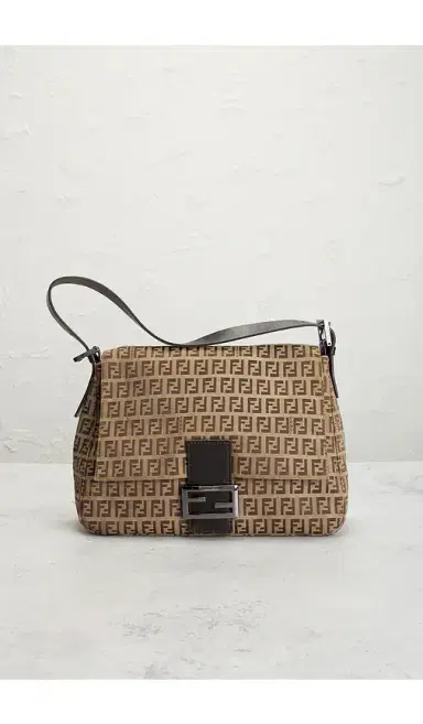 FWRD Renew Fendi Zucchino Mama Baguette Shoulder Bag | Thumbnail 2 FWRD Renew Fendi Zucchino Mama Baguette Shoulder Bag | Thumbnail 2
