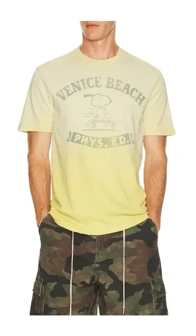 Junk Food Venice Beach Snoopy Tee | Thumbnail 1 Junk Food Venice Beach Snoopy Tee | Thumbnail 1