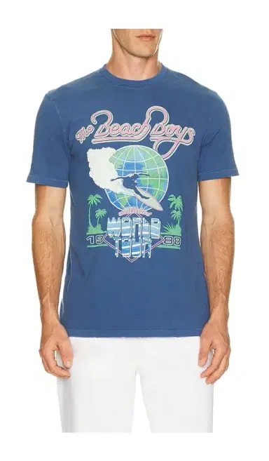 Junk Food Beach Boys 88 World Tour Tee | Thumbnail 1 Junk Food Beach Boys 88 World Tour Tee | Thumbnail 1