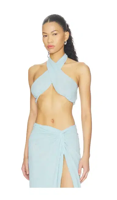 AFRM Lyra Burnout Velvet Top | Thumbnail 2 AFRM Lyra Burnout Velvet Top | Thumbnail 2