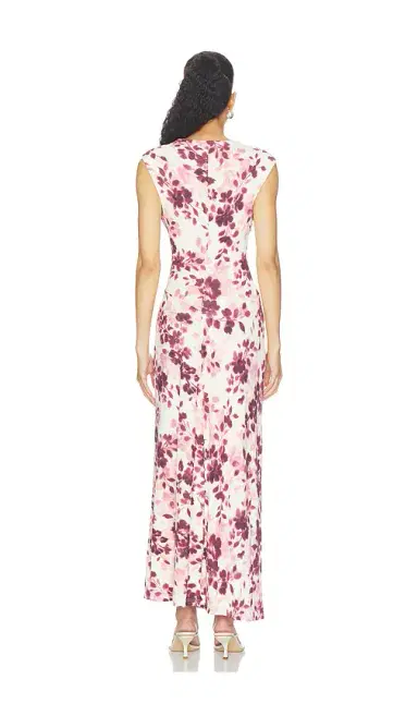 Simkhai Acacia Short Sleeve Midi Dress | Thumbnail 3 Simkhai Acacia Short Sleeve Midi Dress | Thumbnail 3