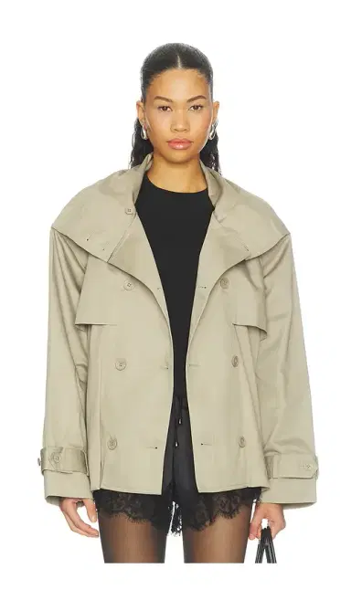 ROTATE Short Trench Coat | Thumbnail 2 ROTATE Short Trench Coat | Thumbnail 2