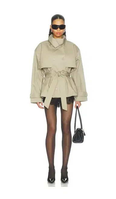 ROTATE Short Trench Coat | Thumbnail 5 ROTATE Short Trench Coat | Thumbnail 5