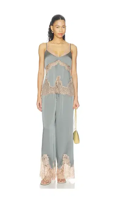 L'Agence Mirel Lace Trim Drawstring Pant | Thumbnail 5 L'Agence Mirel Lace Trim Drawstring Pant | Thumbnail 5