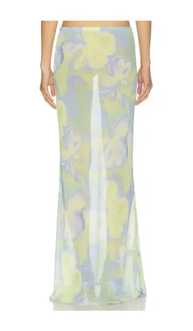 Runaway The Label Cyrus Low Waist Sheer Maxi Skirt | Thumbnail 4 Runaway The Label Cyrus Low Waist Sheer Maxi Skirt | Thumbnail 4