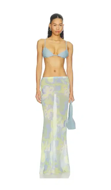 Runaway The Label Cyrus Low Waist Sheer Maxi Skirt | Thumbnail 5 Runaway The Label Cyrus Low Waist Sheer Maxi Skirt | Thumbnail 5