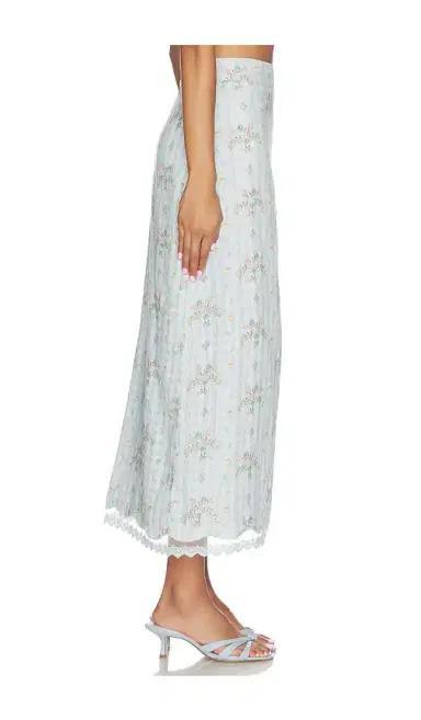 Agua Bendita Tove Bleu Skirt | Thumbnail 2 Agua Bendita Tove Bleu Skirt | Thumbnail 2