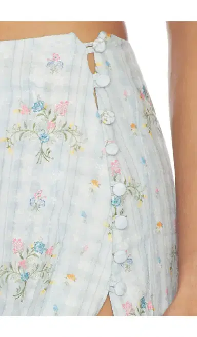 Agua Bendita Tove Bleu Skirt | Thumbnail 6 Agua Bendita Tove Bleu Skirt | Thumbnail 6