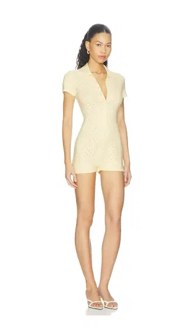 Lovers and Friends Gidget Knit Romper | Thumbnail 2 Lovers and Friends Gidget Knit Romper | Thumbnail 2