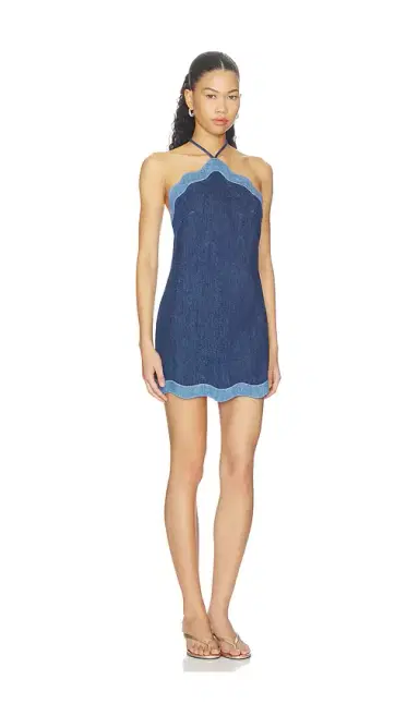 retrofete Tasia Denim Dress | Thumbnail 2 retrofete Tasia Denim Dress | Thumbnail 2