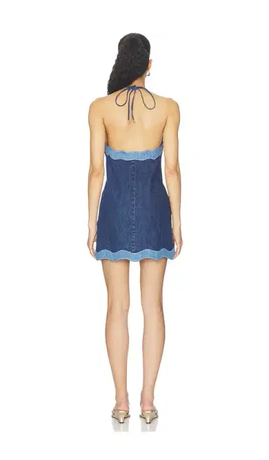 retrofete Tasia Denim Dress | Thumbnail 3 retrofete Tasia Denim Dress | Thumbnail 3