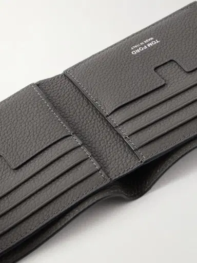 Tom Ford Full-Grain Leather Billfold Wallet - Men | Thumbnail 4 Tom Ford Full-Grain Leather Billfold Wallet - Men | Thumbnail 4