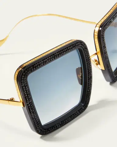 Anna-Karin Karlsson Beaming Sky Swarovski Square Acetate Sunglasses | Thumbnail 5 Anna-Karin Karlsson Beaming Sky Swarovski Square Acetate Sunglasses | Thumbnail 5