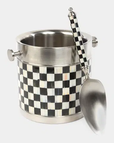 MacKenzie-Childs Courtly Check Ice Bucket | Thumbnail 2 MacKenzie-Childs Courtly Check Ice Bucket | Thumbnail 2